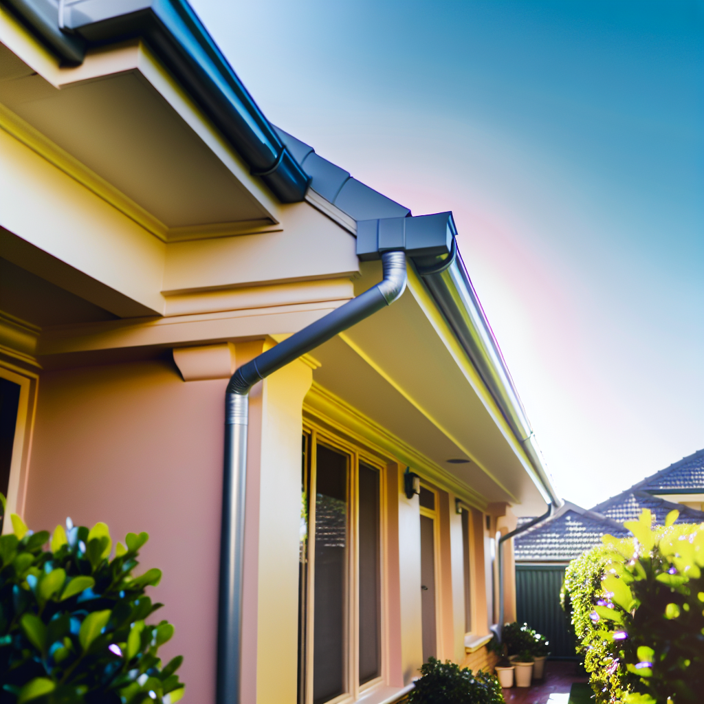 A well-maintained home exterior with newly install